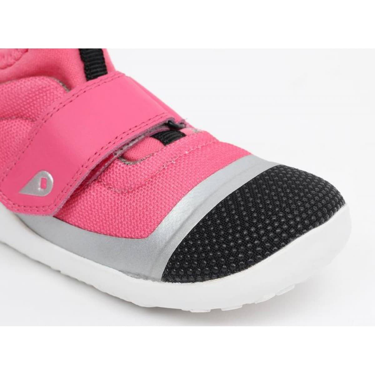 Bobux I walk Hi Dimension Hi Top Fuchsia Silver Size 22 - 24 — image 2 of 3