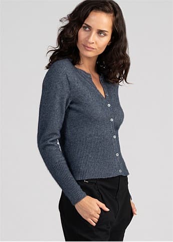 CROP CARDI - style: 1910-UW-NZ — image 2 of 3