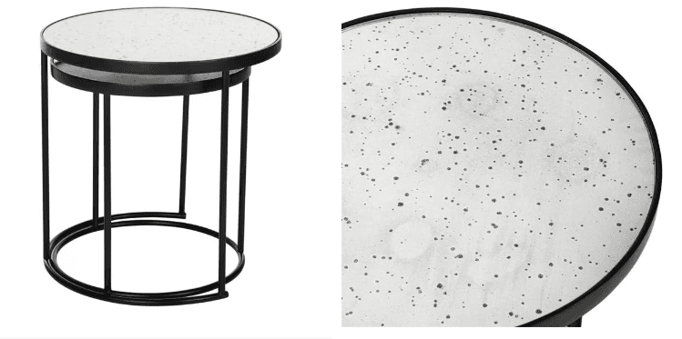 Luxe Round Table with Glass Top — image 1 of 2