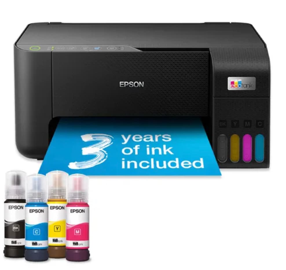 Epson EcoTank ET2860 Wireless Colour All in One Printer — image 1 of 2