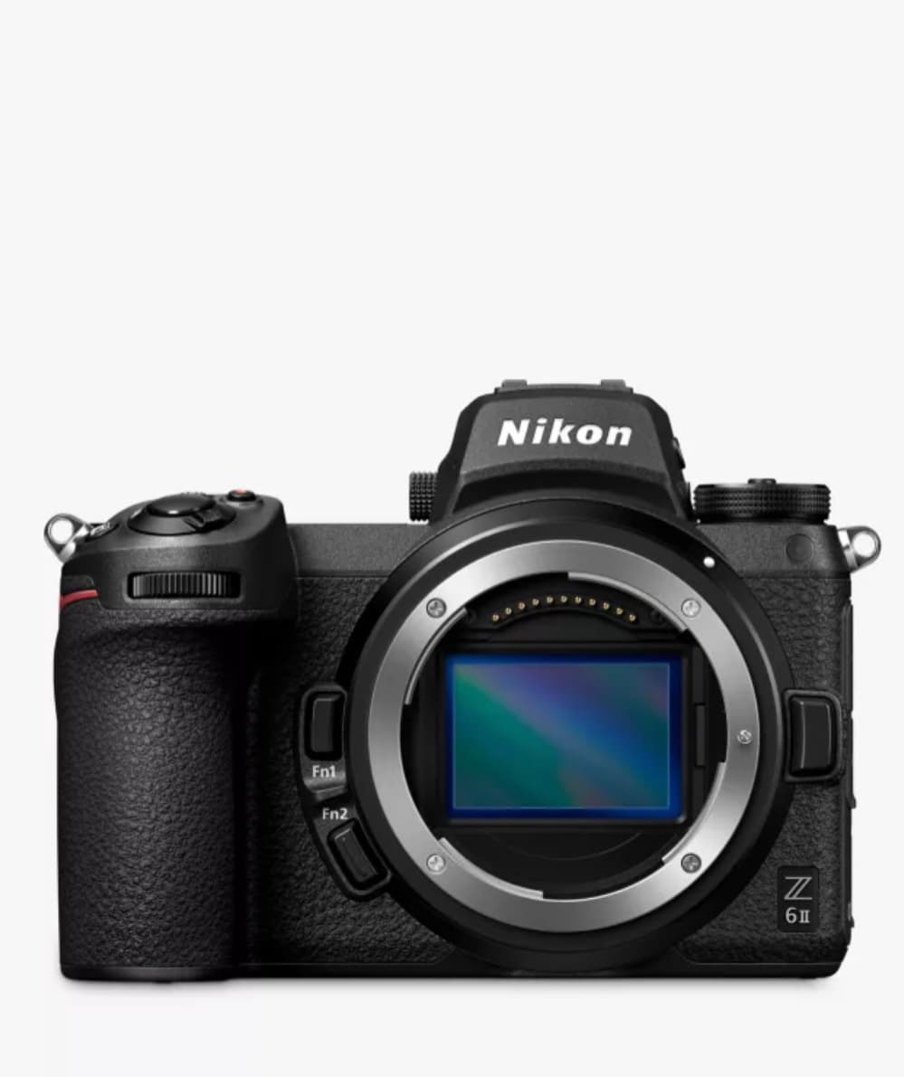 Nikon Z6 II Compact System Camera, 4K UHD, 24.5MP, Wi-Fi, Bluetooth, OLED EVF, 3.2" Tiltable Touch Screen, Body Only — image 1 of 3