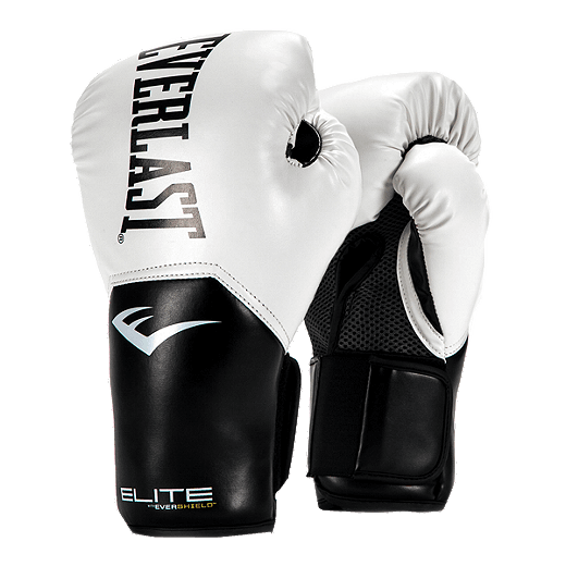 Everlast 12Oz Pro Style Training Gloves 2.0 Wht/Blk
