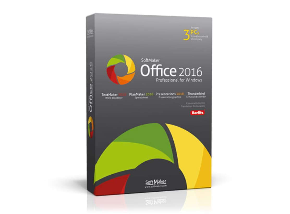 SoftMaker Office Professional 2016 For Windows with Berlitz dictionaries