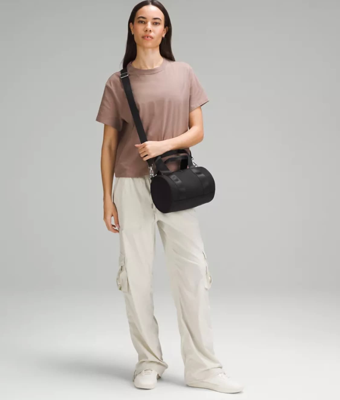 Knit Nylon Mini Barrel Duffle Bag 5L — image 2 of 3