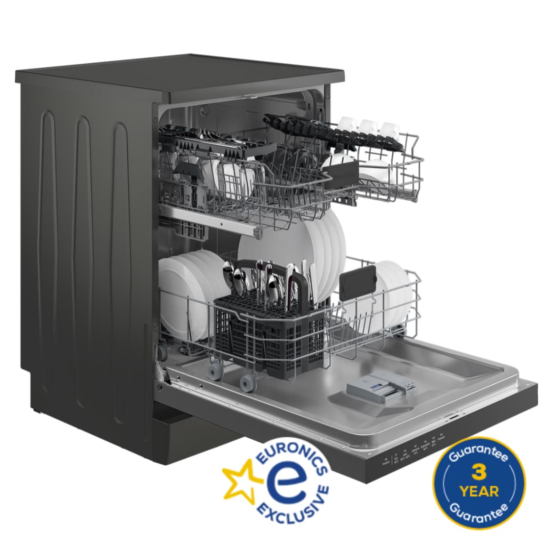 Blomberg LDF42320G Full Size Dishwasher - Graphite - 14 Place Settings — image 3 of 3