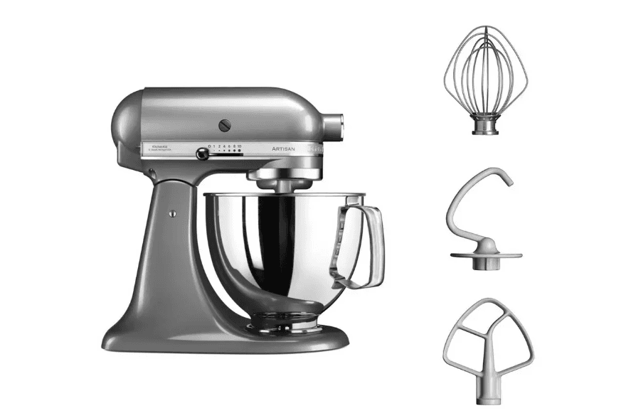 KitchenAid 5KSM125BCU Artisan Stand Mixer - Silver — image 2 of 3