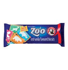 Bakers Iced Zoo Biscuits 150g