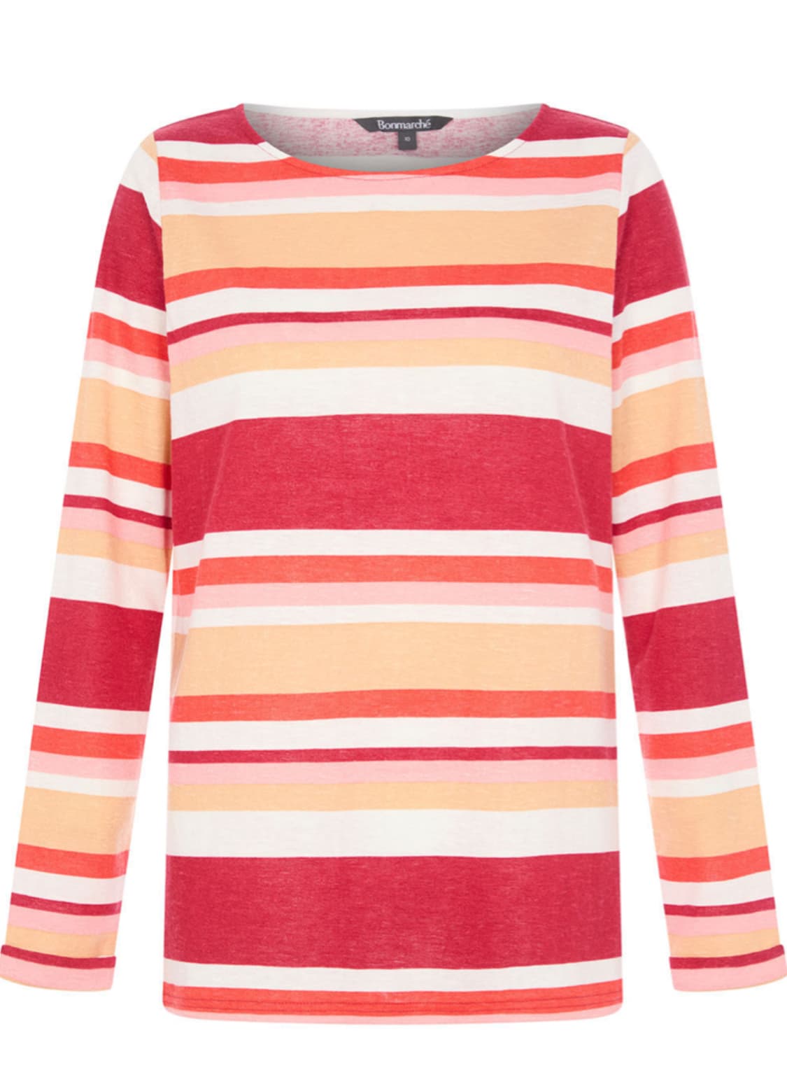 Long Sleeve Stripe Top — image 2 of 3