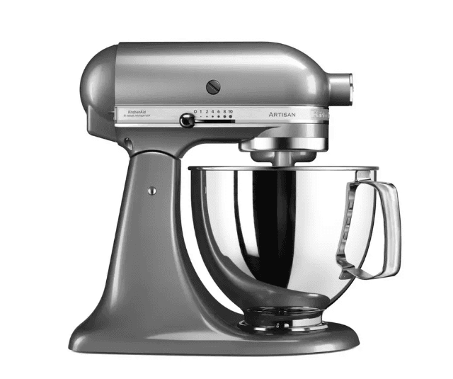 KitchenAid 5KSM125BCU Artisan Stand Mixer - Silver — image 1 of 3