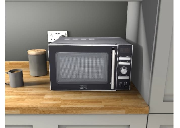Cooke & Lewis CLFSMW20LUK 20L Freestanding Microwave - Matt white — image 3 of 3