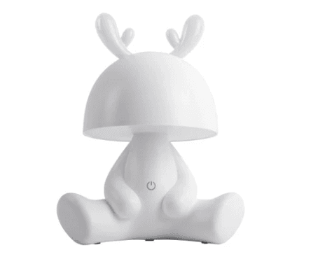 Table Lamp Deer - White — image 1 of 2