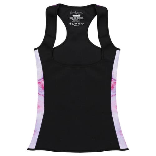 Slim N Trim Womens Neoprene Slimming Hourglass Tank — image 2 of 4