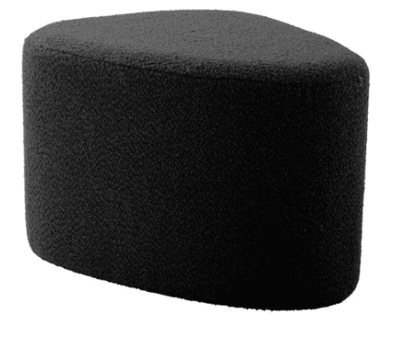 Pouf Ada Organic Large - Black — image 2 of 2