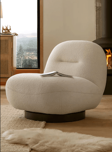 Otis Swivel Accent Chair — image 2 of 2