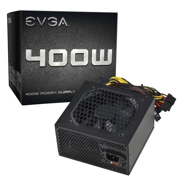 EVGA 400 N1, 400W, 2 Year Warranty, Power Supply 100-N1-0400-L1 — image 1 of 3