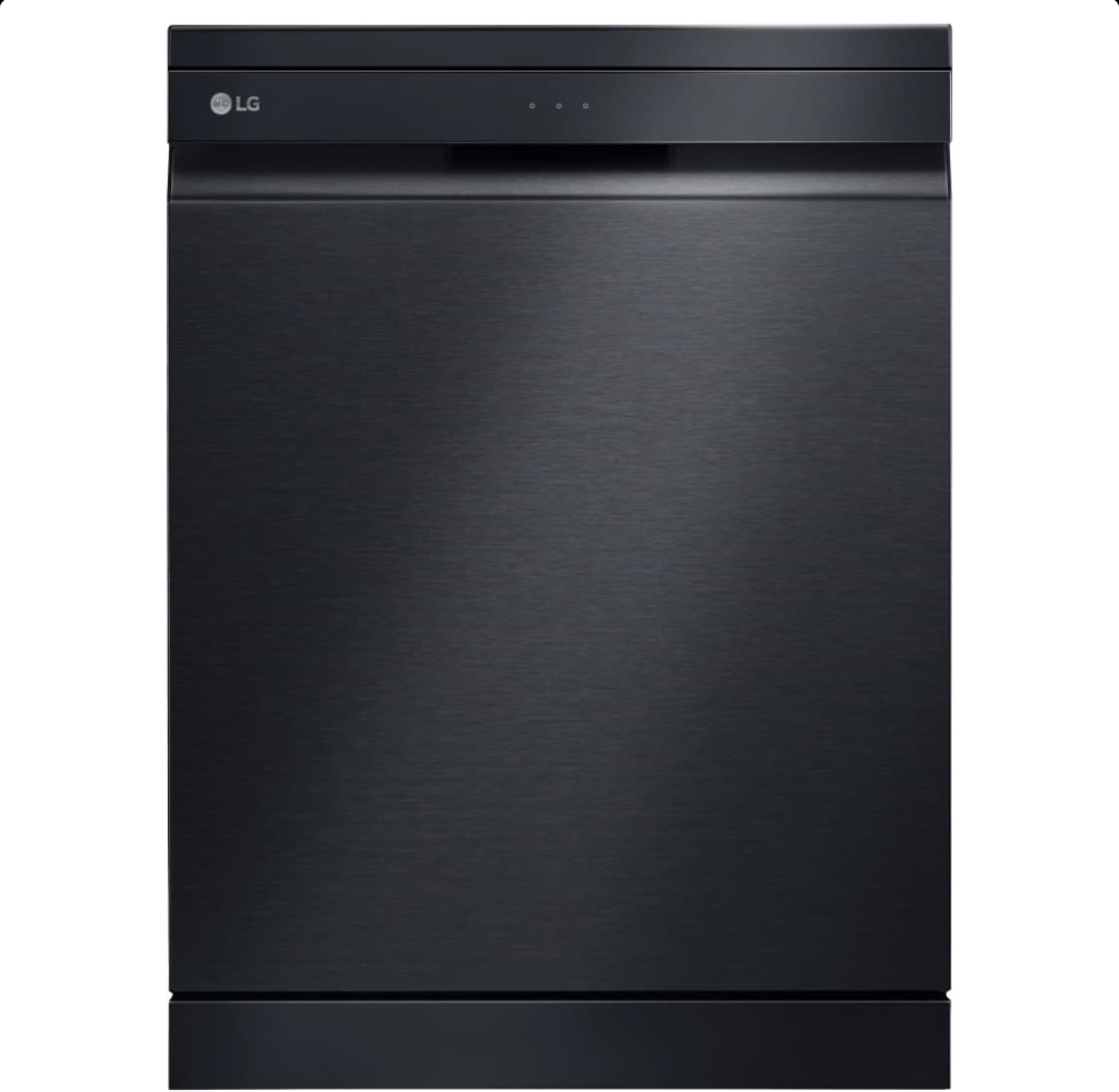 LG DF455HMS 60cm Freestanding Dishwasher – BLACK STEEL — image 1 of 3