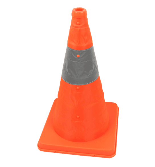 COLLAPSIBLE SAFETY CONE 420MM SKU: 4571398