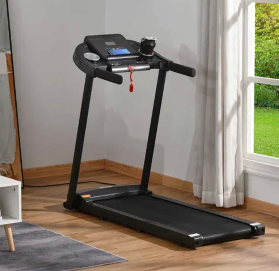 Folding Electric Treadmill — image 1 of 2