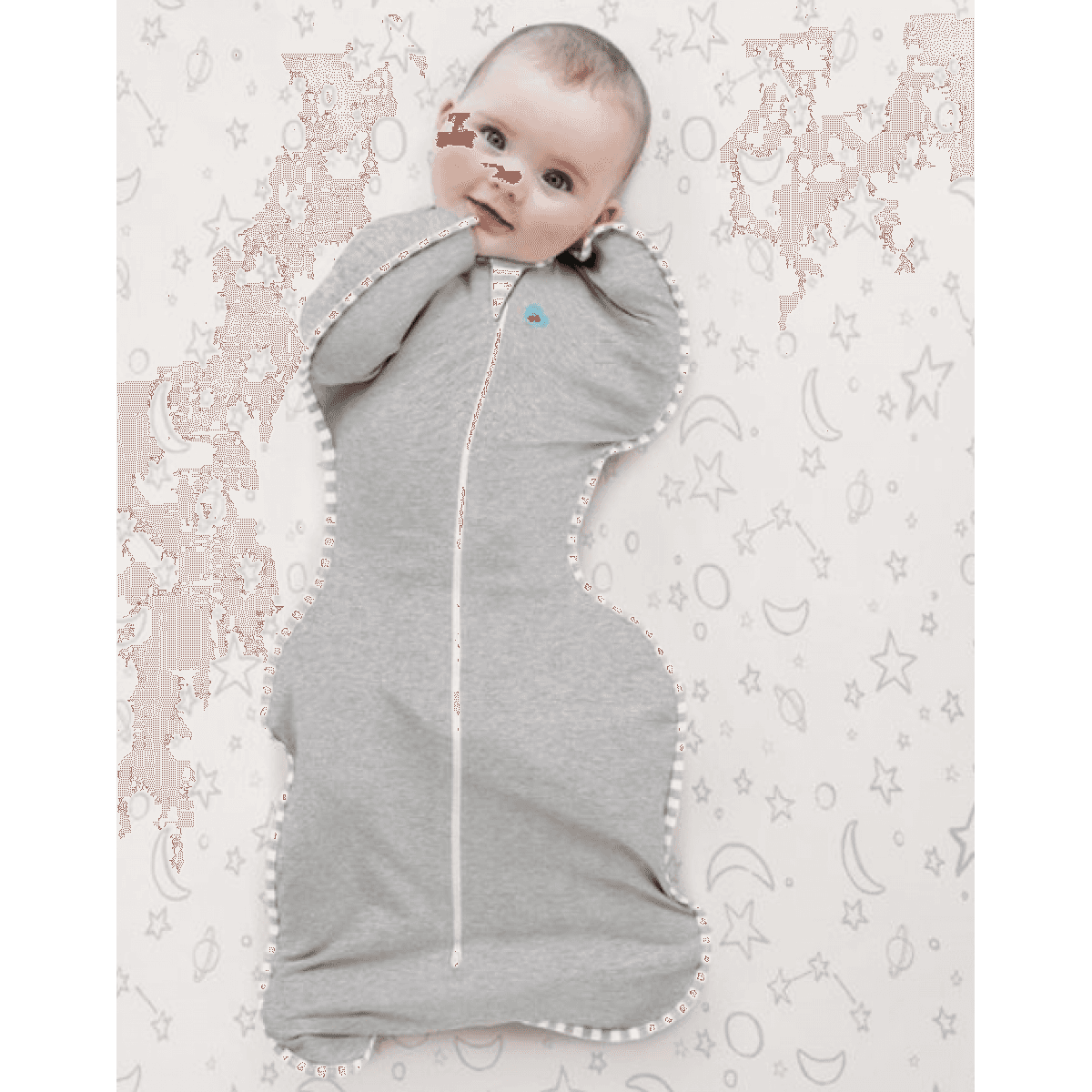 Love To Dream Swaddle Up Original Grey 1.0tog S, M