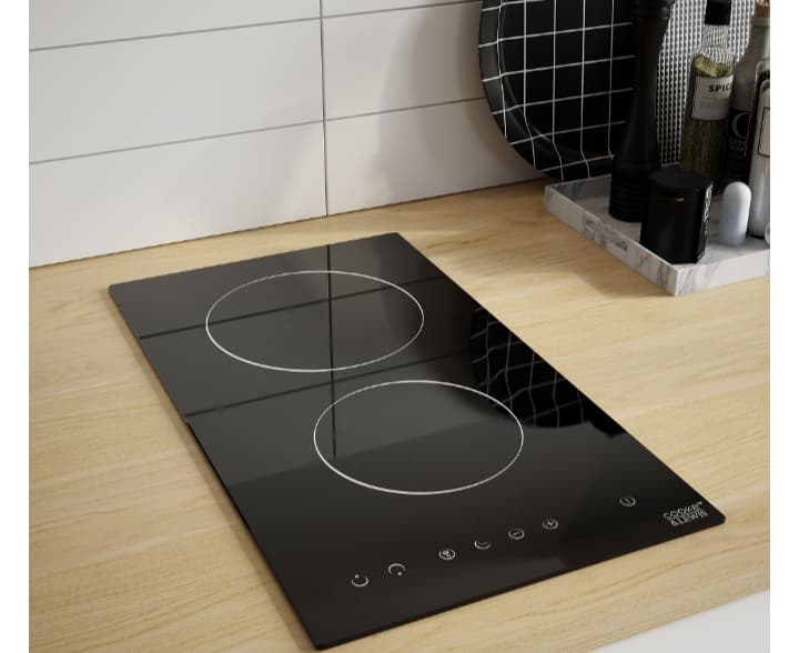 Cooke & Lewis CLCER30A 29cm Ceramic Hob - Black — image 1 of 2