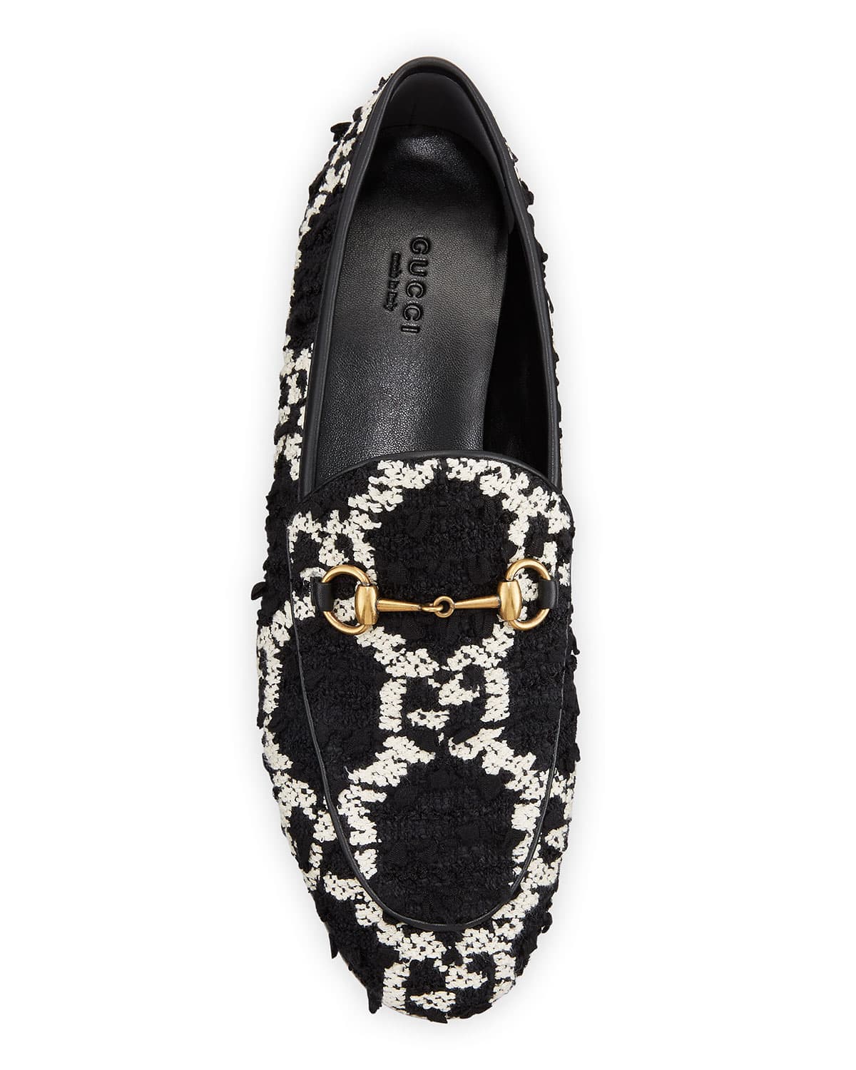 New Jordaan GG Tweed Horsebit Loafers $730.00 — image 3 of 5