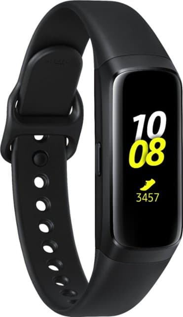 Samsung - Galaxy Fit Activity Tracker + Heart Rate - Black — image 4 of 7