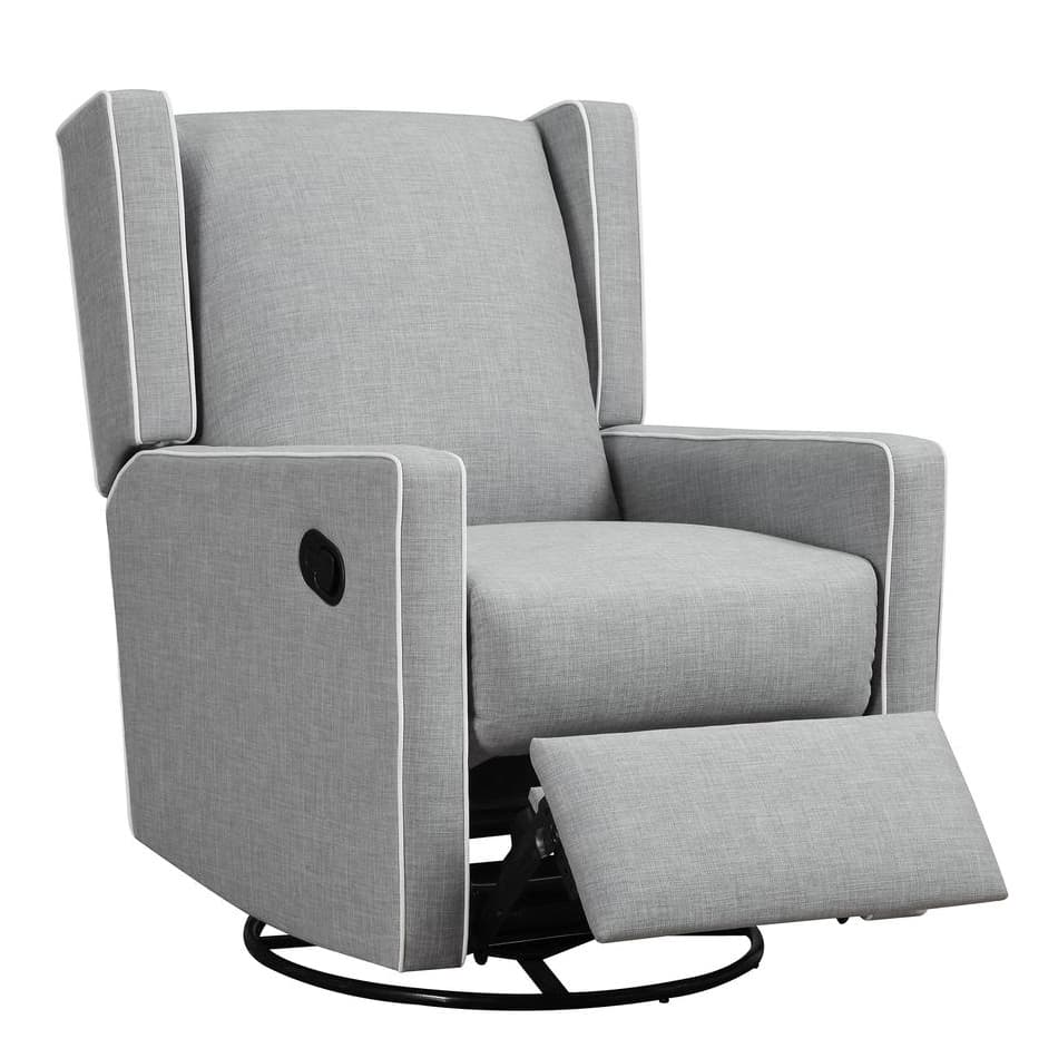 Dorel Baby Knightly Everston Swivel Glider Recliner Grey — image 2 of 4
