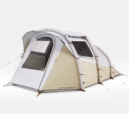 QUECHUA Inflatable Camping Tent Air Seconds 4.1 F&B 4 Person 1 Bedroom — image 2 of 3