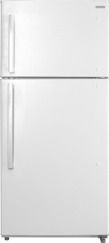 Insigniaâ„¢ - 18.1 Cu. Ft. Top-Freezer Refrigerator - White — image 4 of 6
