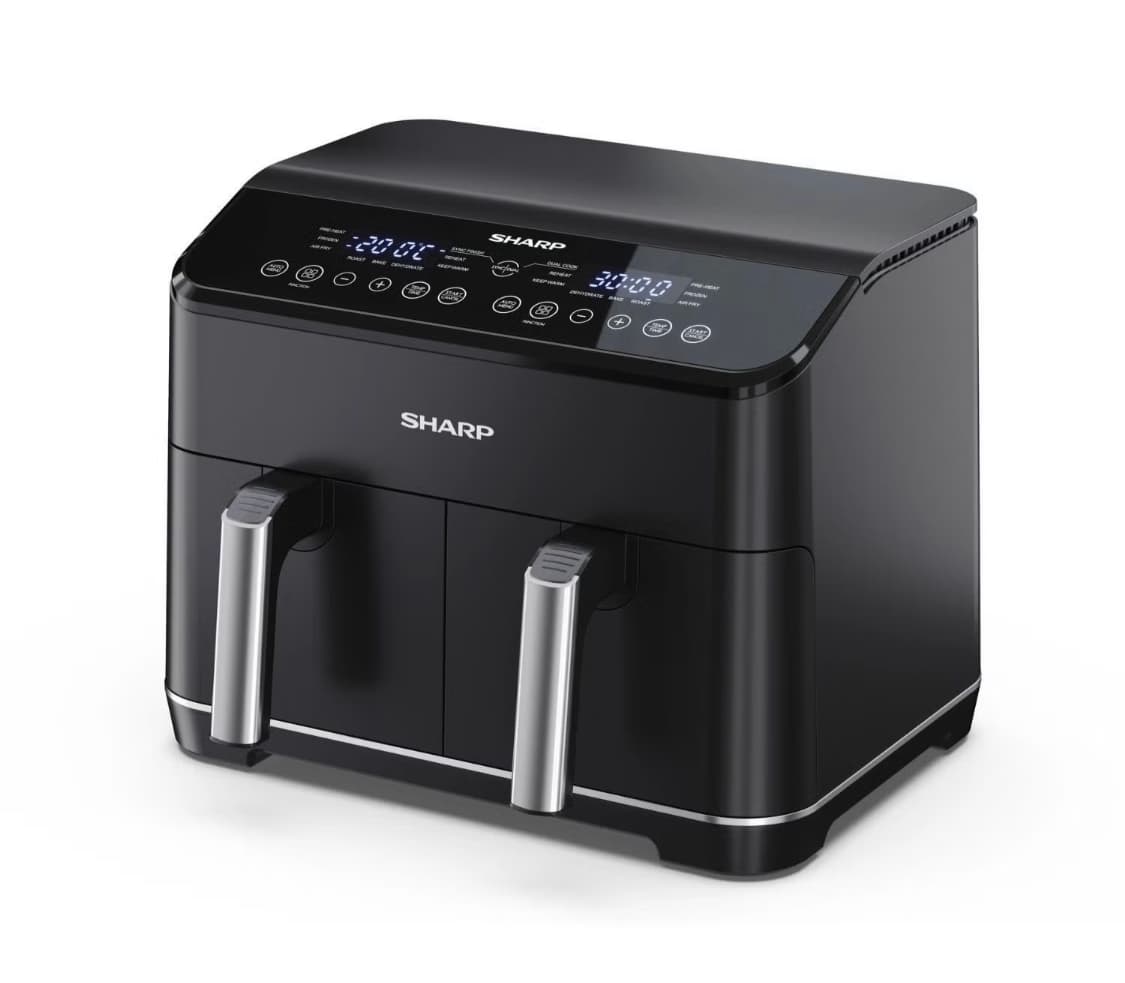 Sharp 8L Dual Drawer Digital Air Fryer — image 2 of 3