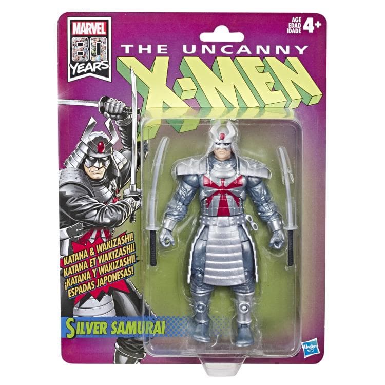 (RELEASED) THE UNCANNY X-MEN MARVEL LEGENDS RETRO COLLECTION SILVER SAMURAI — image 2 of 3