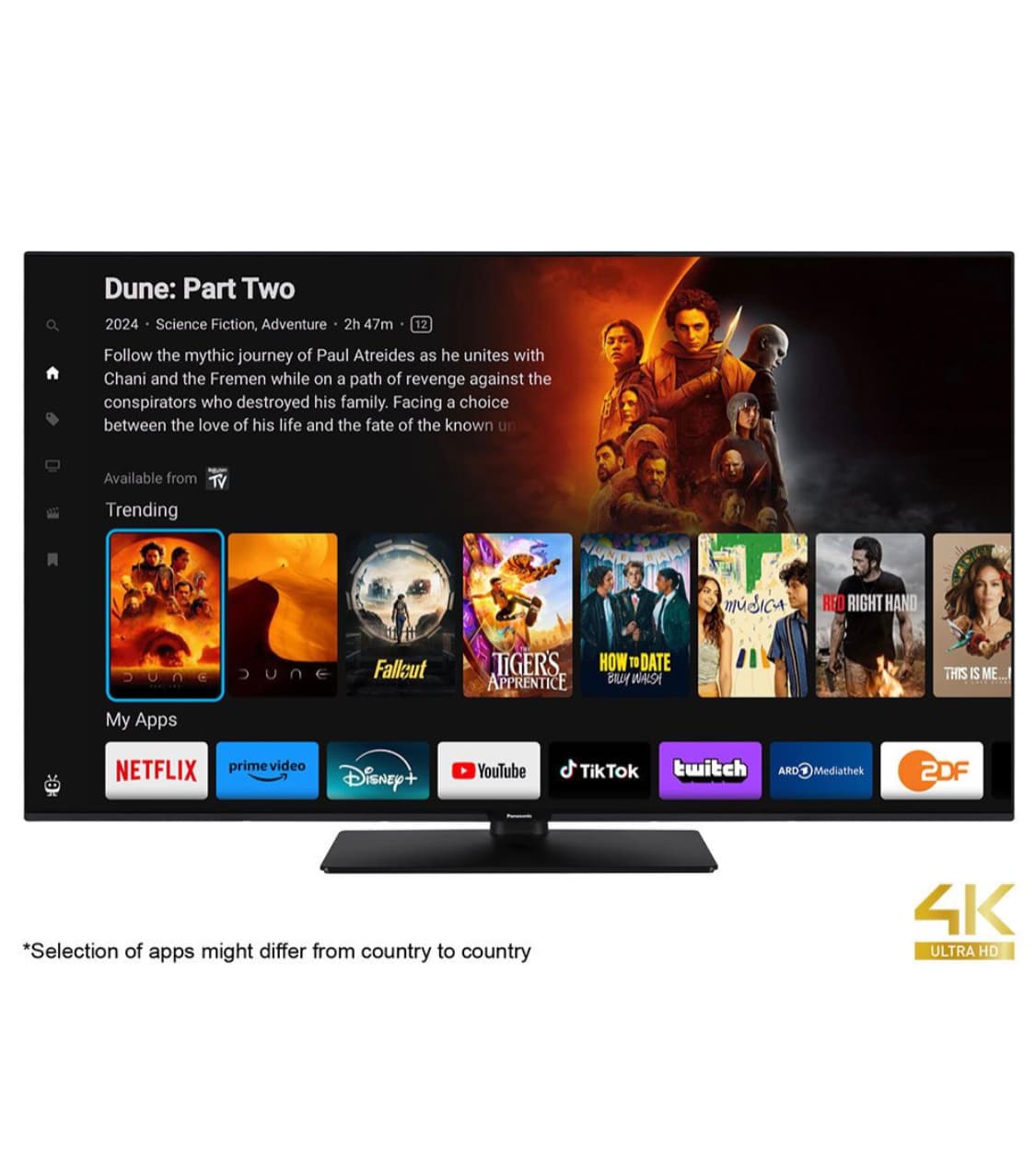 Panasonic TB-50W60AEY 50" LED 4K HDR Smart TV — image 2 of 2