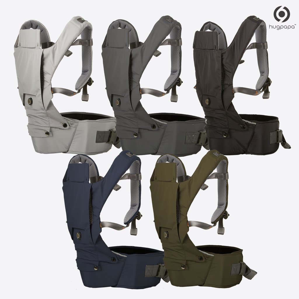 HUGPAPA DIAL FIT TECHNOLOGY 3 IN 1 HIPSEAT CARRIER — image 4 of 4