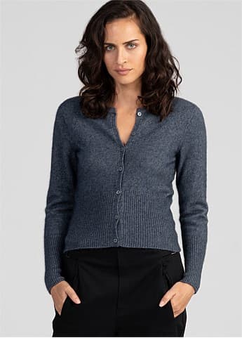 CROP CARDI - style: 1910-UW-NZ — image 1 of 3