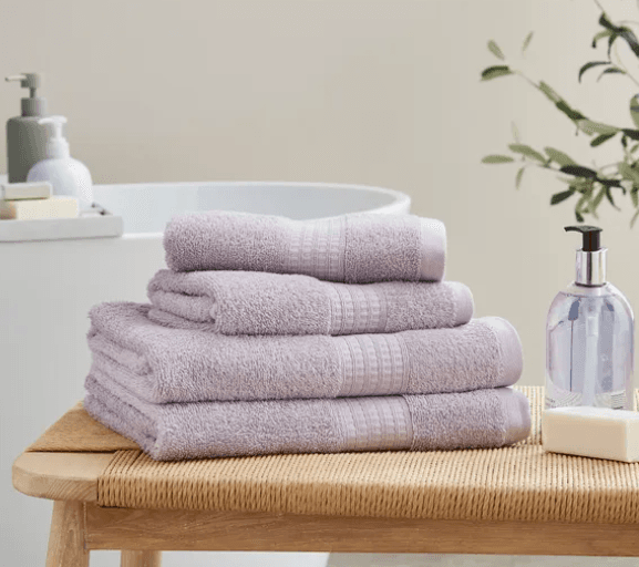 Set of 4 Geo Squares Towel Bale