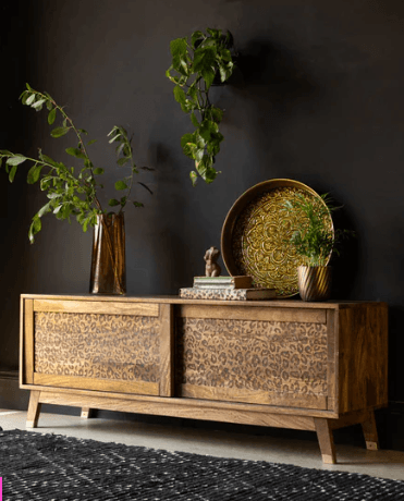 Leopard Print TV Unit — image 2 of 2