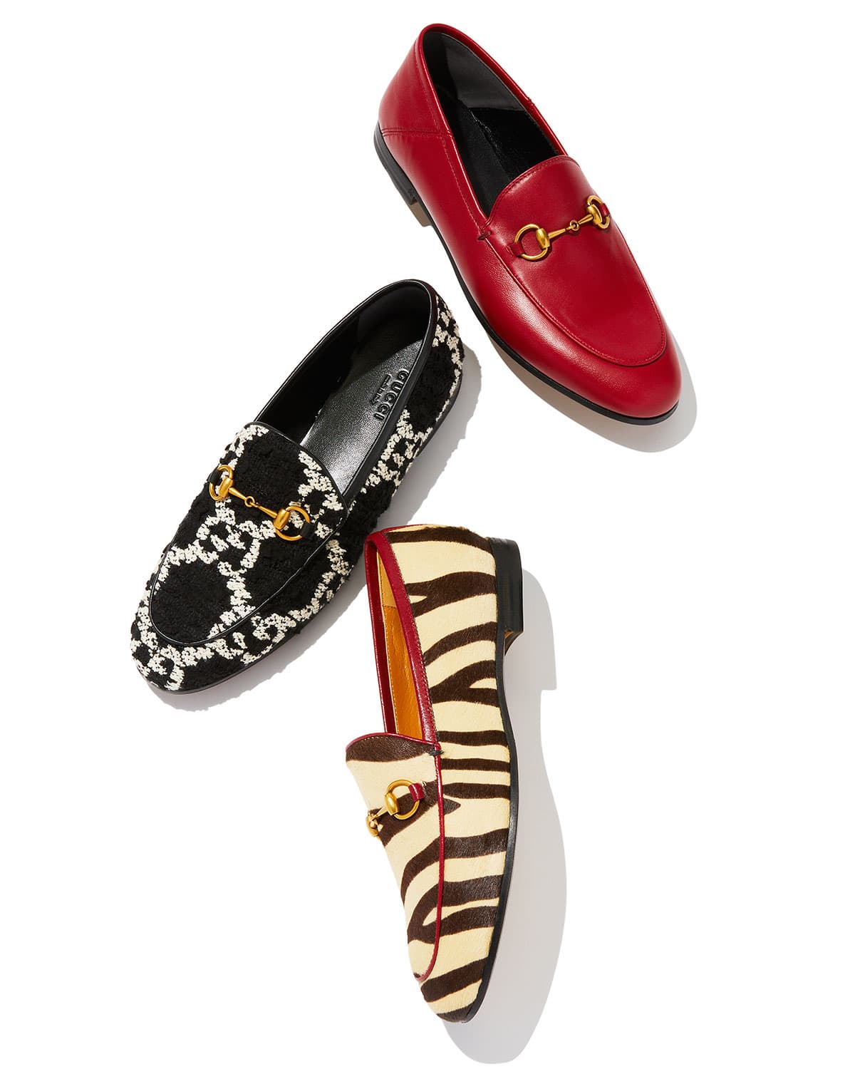 New Jordaan GG Tweed Horsebit Loafers $730.00 — image 5 of 5