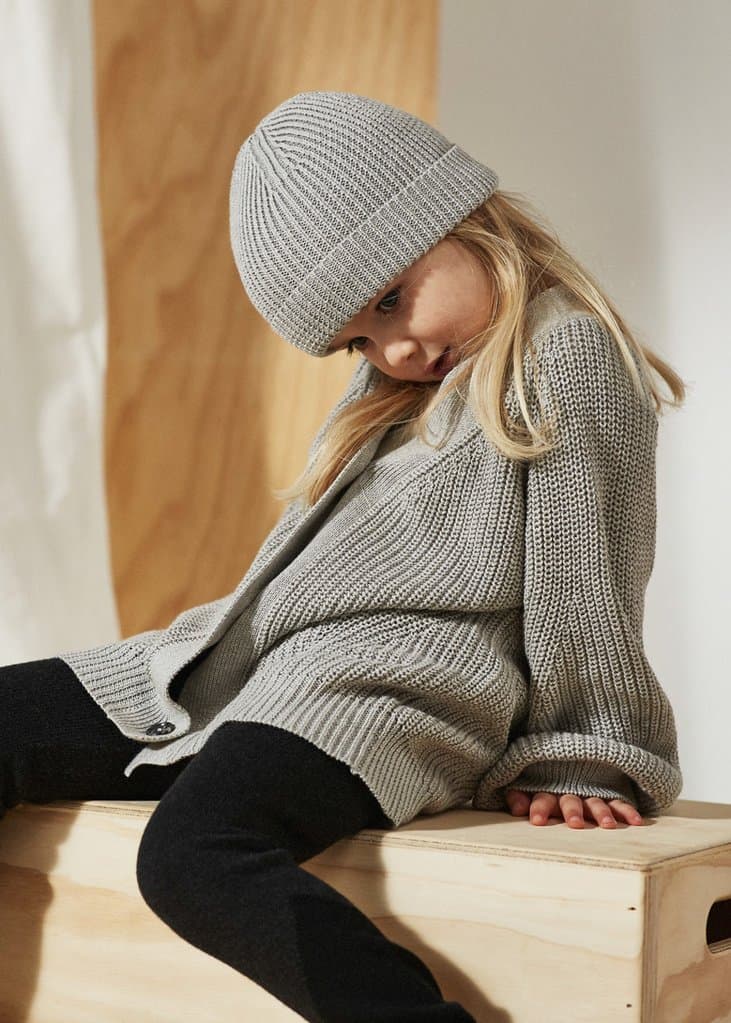 OVERSIZED CARDIGAN - DOVE — image 5 of 6