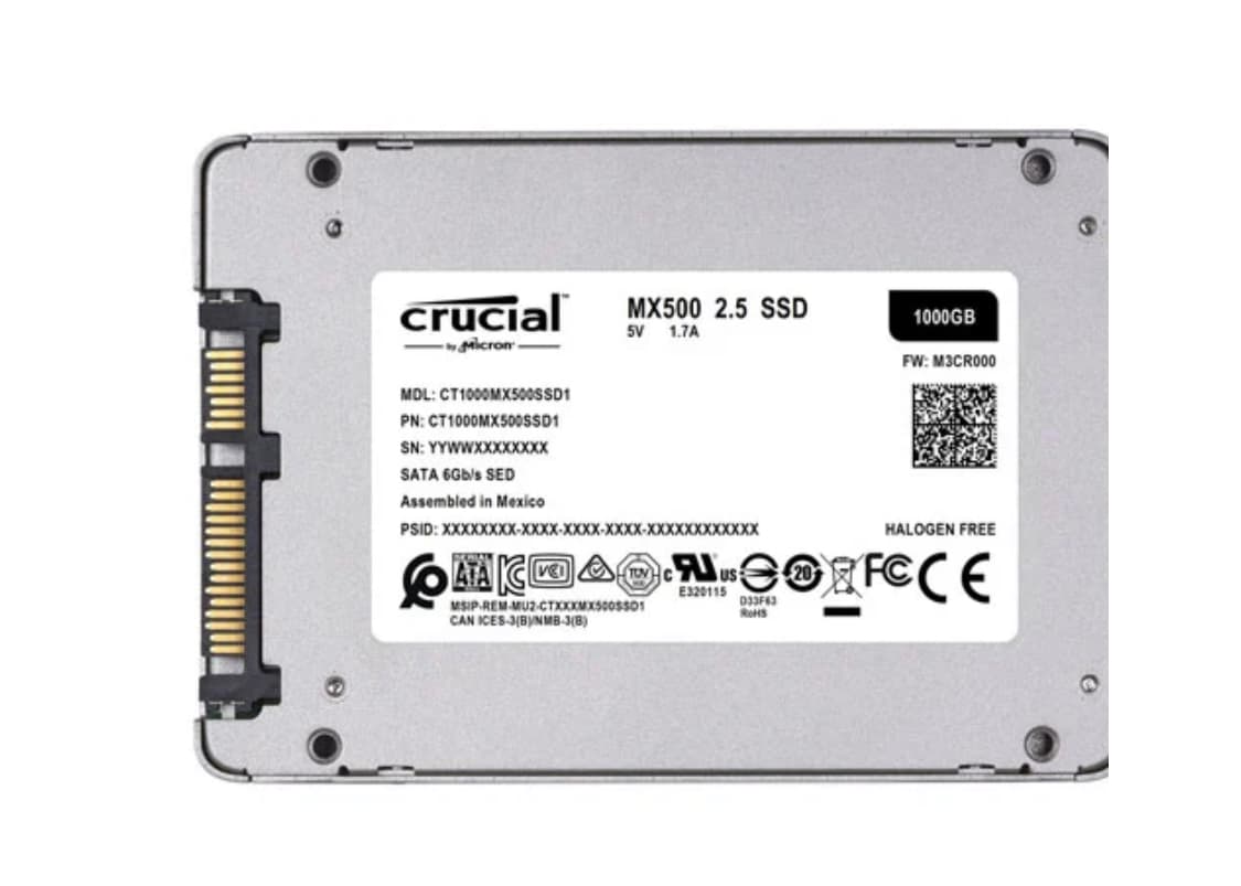 Crucial MX500 1TB 2.5" SATA SSD/Solid State Drive — image 3 of 3