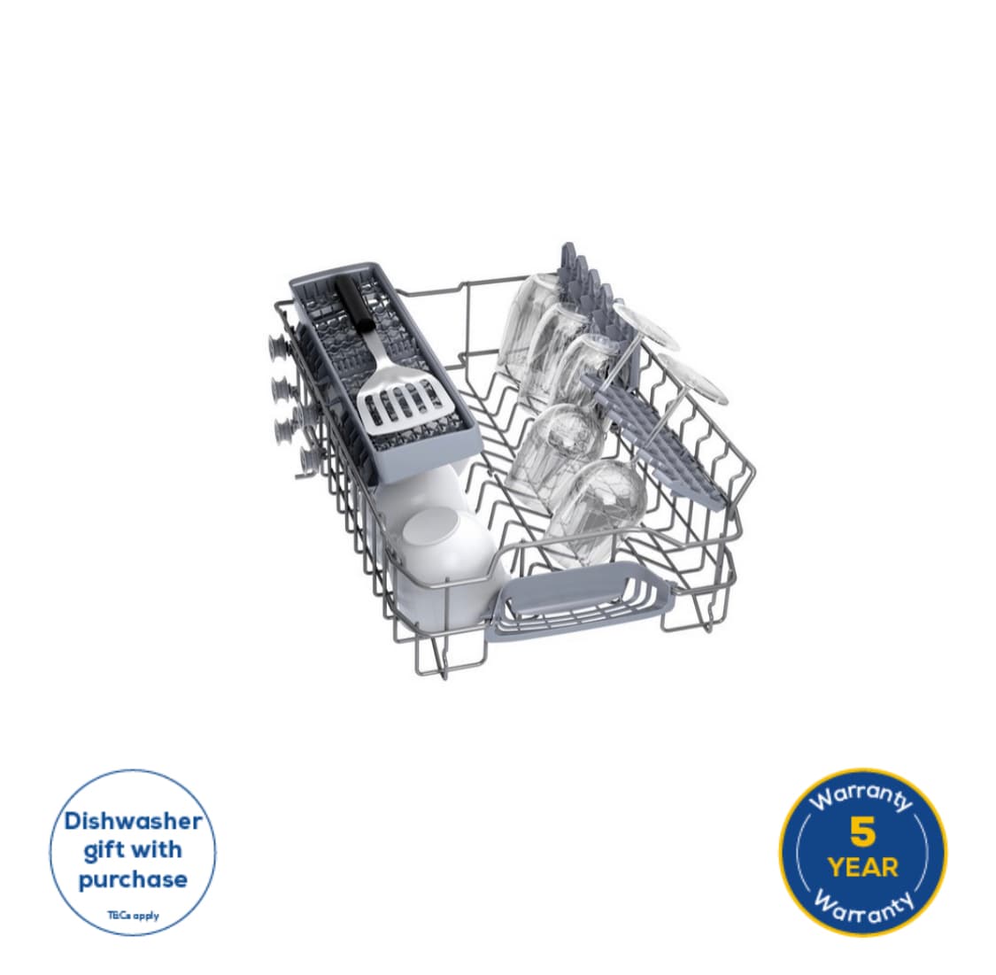 Bosch SPS2IKW01G Dishwasher - White - 9 Place Settings — image 3 of 3