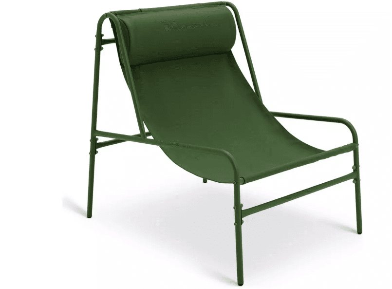Habitat Teka Metal Garden Chair - Green — image 1 of 2