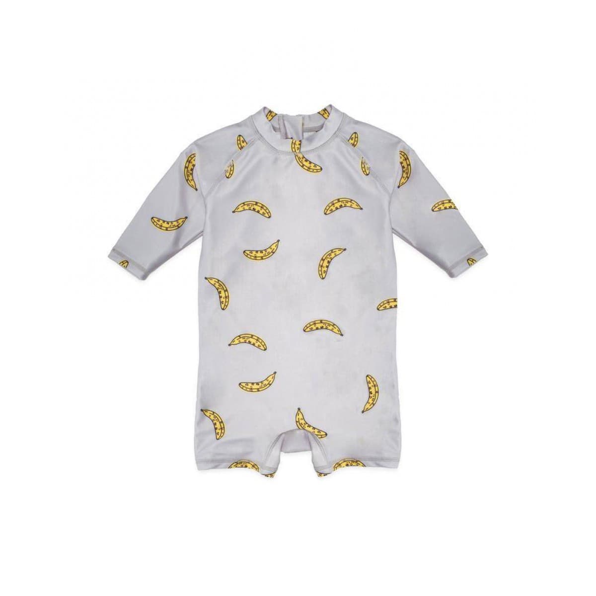 Band of Boys Baby Swim Romper Banana Repeat Grey Size 3M - 18M — image 3 of 3