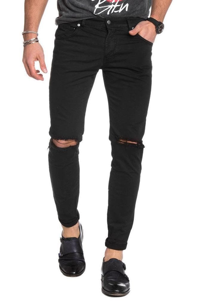 MOC Black Ripped Jeans — image 2 of 2