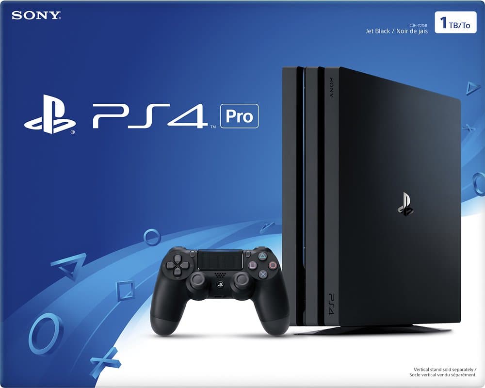 Sony - PlayStation 4 Pro Console - Jet Black — image 1 of 8