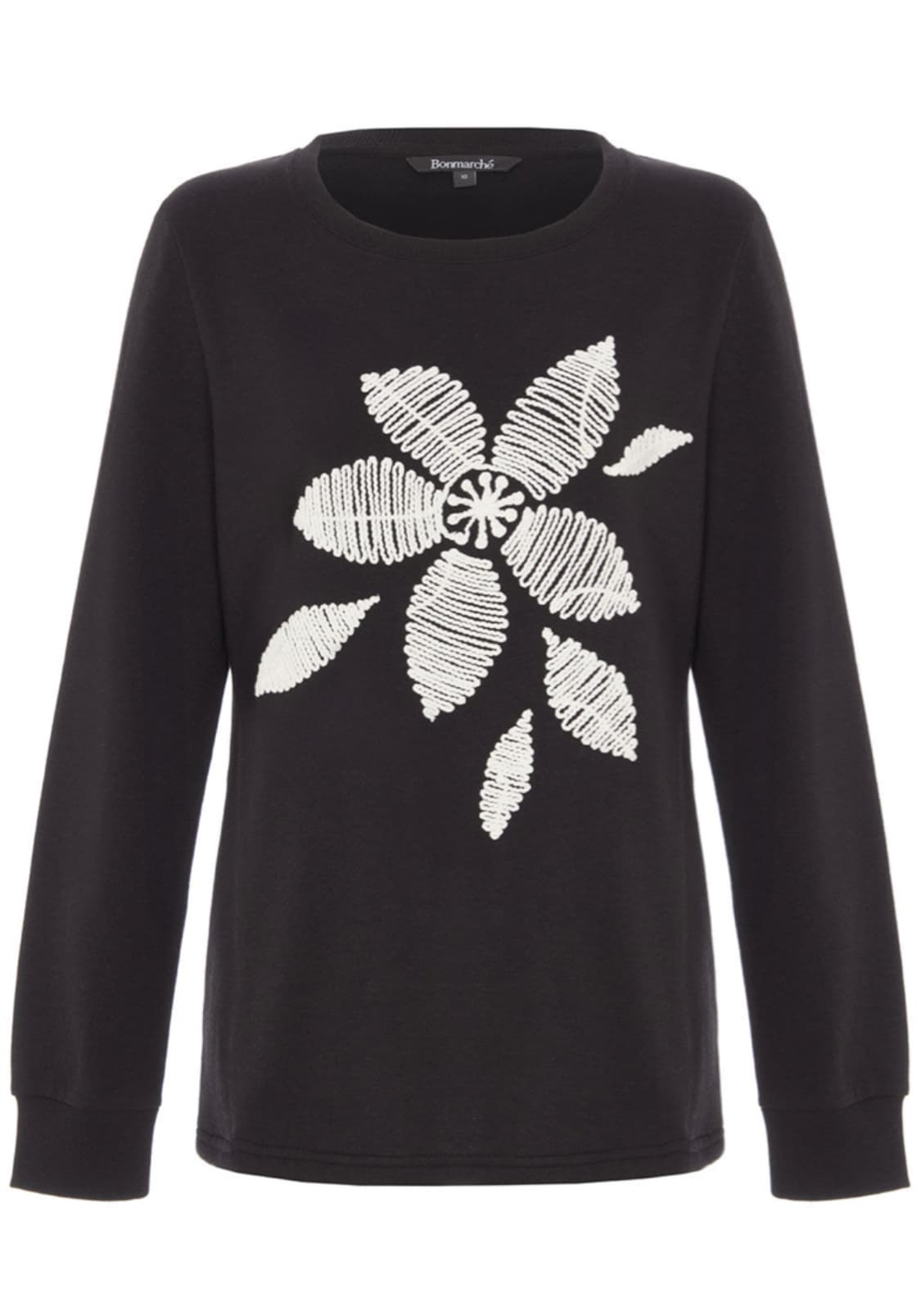 Long Sleeve Cornelli Flower Sweatshirt — image 2 of 3