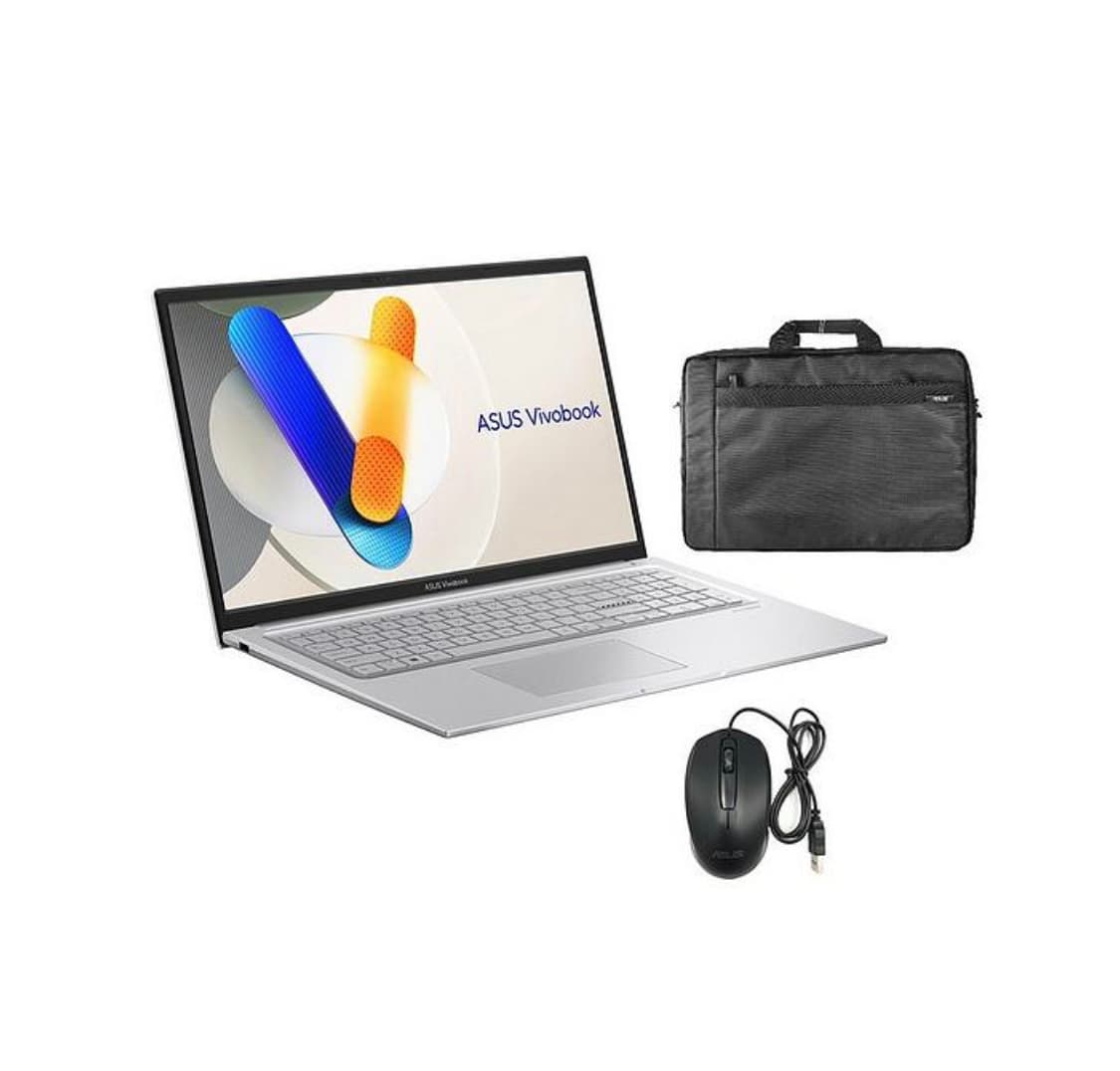 Asus Vivobook - 17.3in FHD 1920X1080 - Intel Pentium Gold - 8GB RAM - 512GB SSD - Silver — image 1 of 4