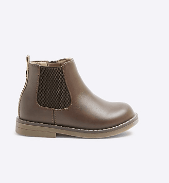 Mini Boys Brown Chelsea Boot — image 2 of 2