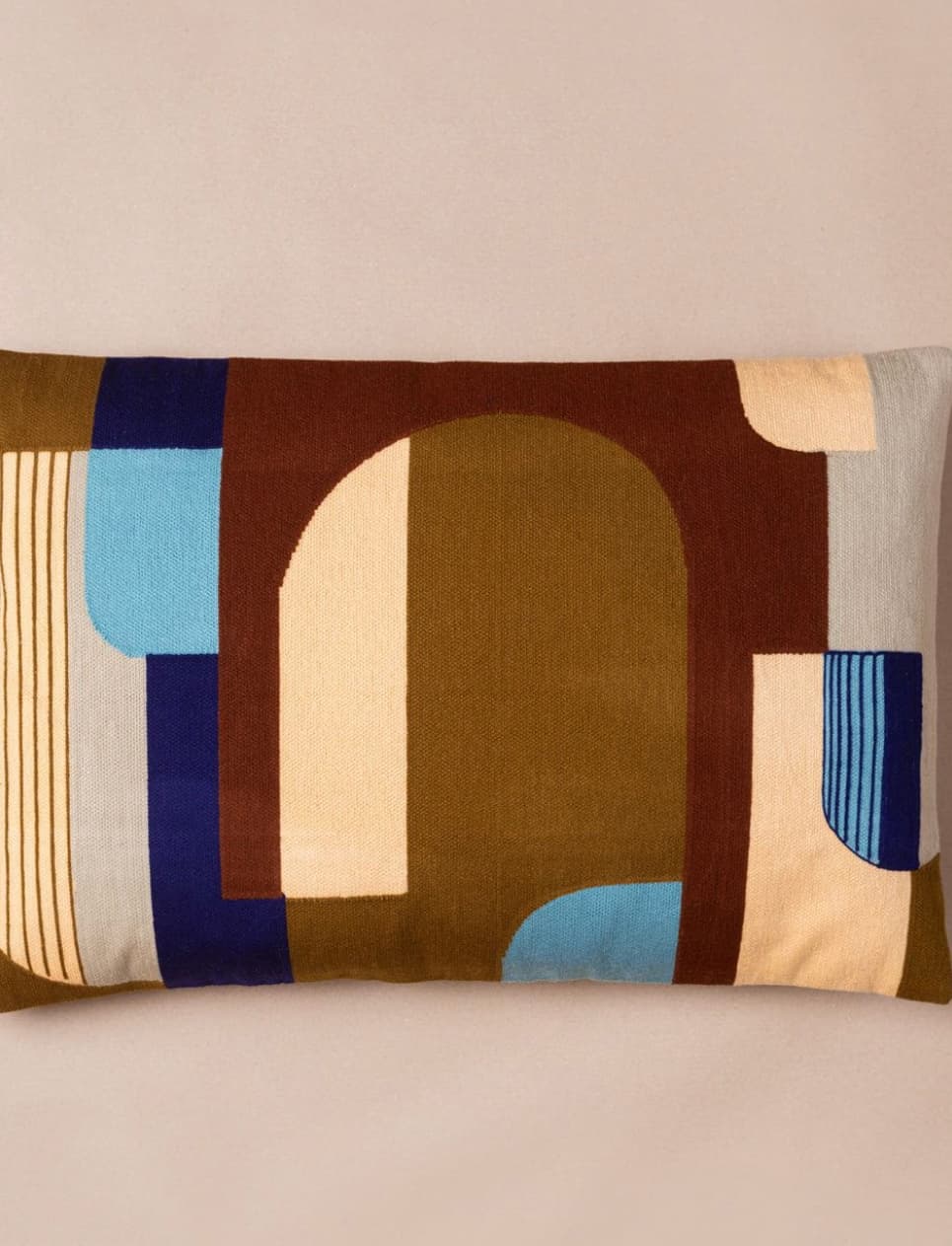 Moab Cotton Embroidered Cushion Cover — image 2 of 2