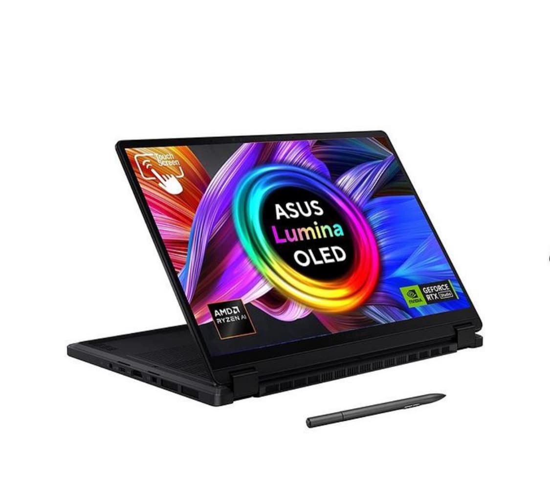Asus ProArt PX13 Laptop - 13.3in OLED Touchscreen WQXGA+, AMD Ryzen AI 9, GeForce RTX 4070, 32GB RAM, 2TB SSD - Black — image 3 of 5