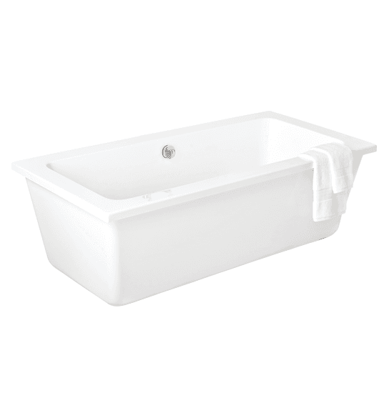 ADESSO BIANCO 1750MM SQUARE FREESTANDING BATH SKU: 7620997